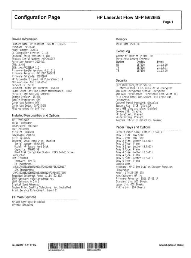 fax page