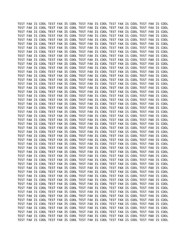 fax page