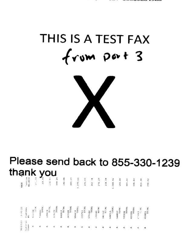 fax page