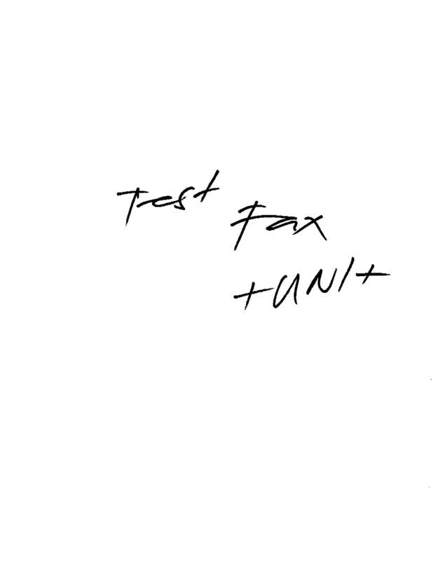 fax page