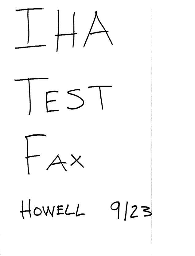 fax page