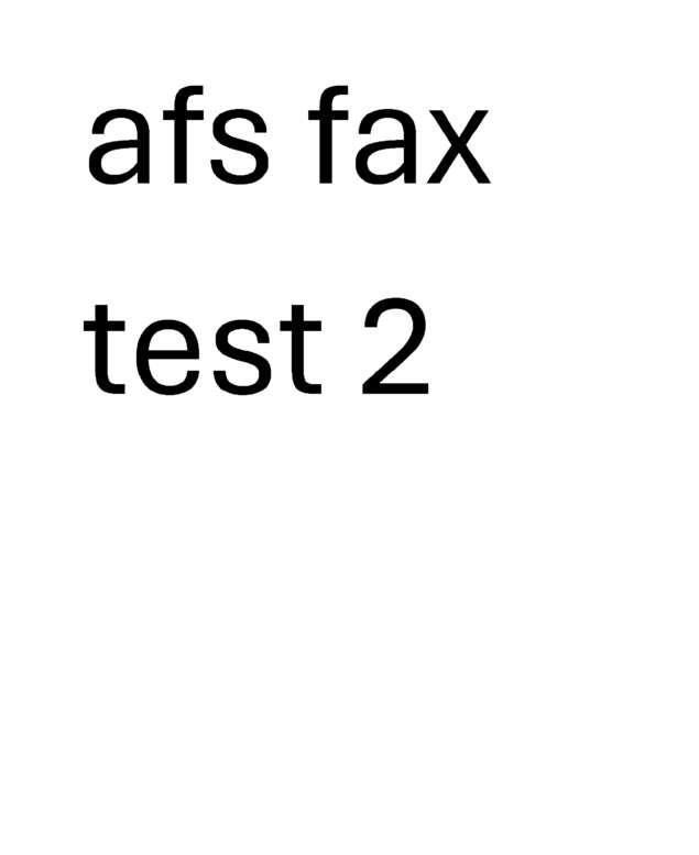 fax page