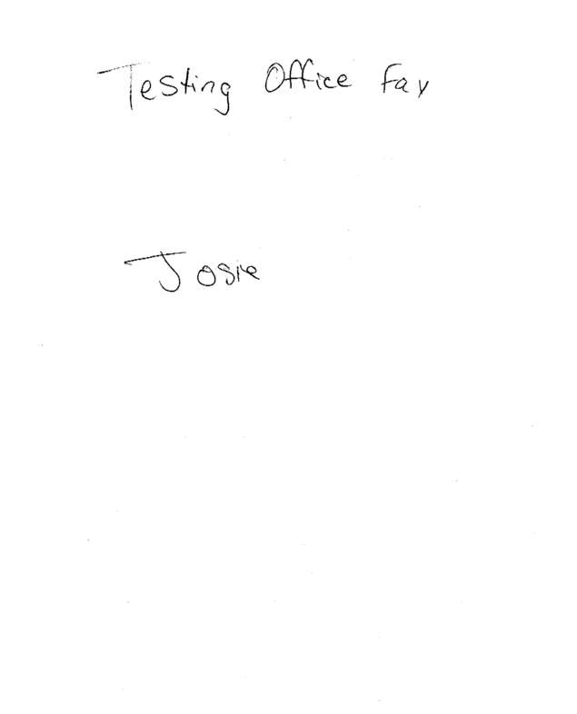 fax page