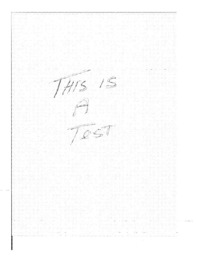 Fax page