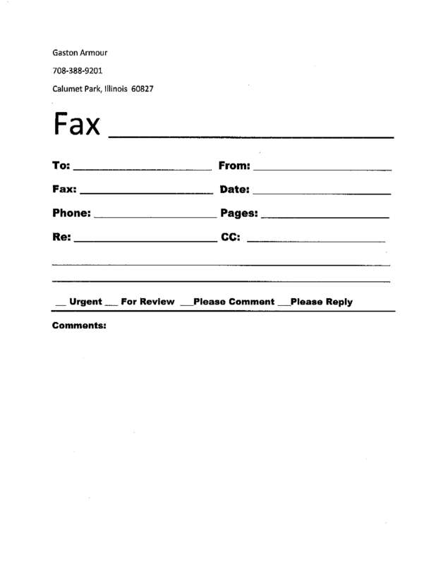 fax page