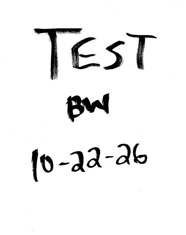 Fax page