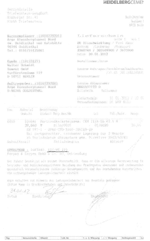 Fax page