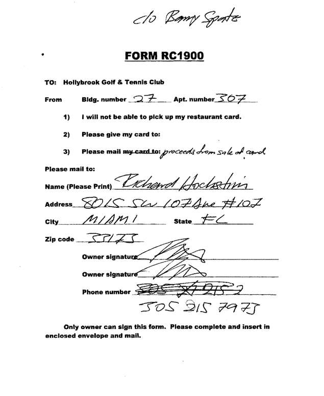 Fax page