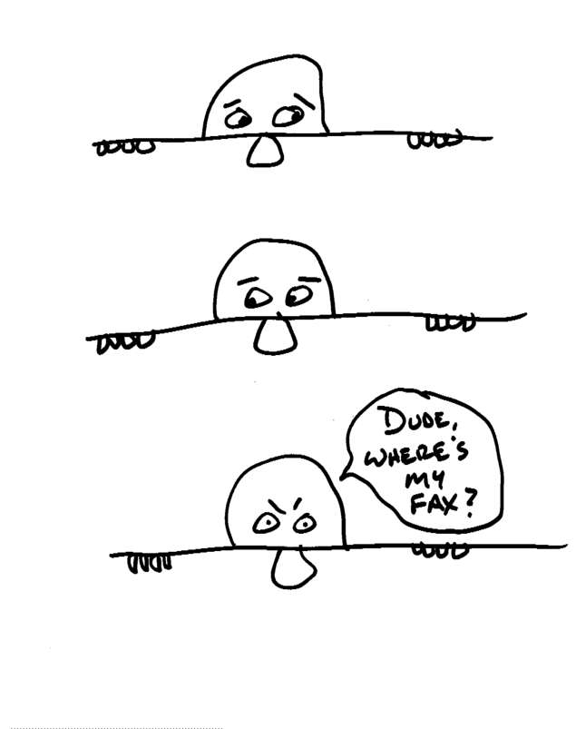 Fax page