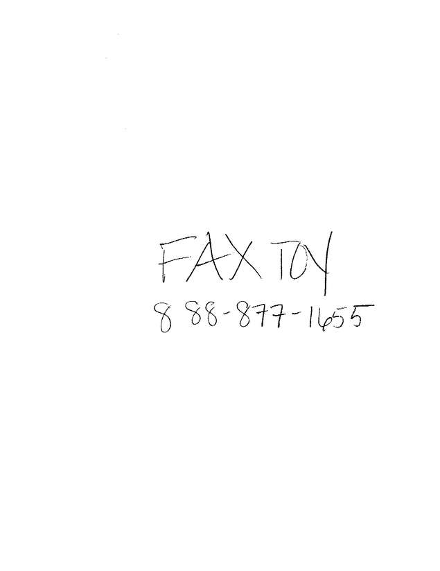 Fax page