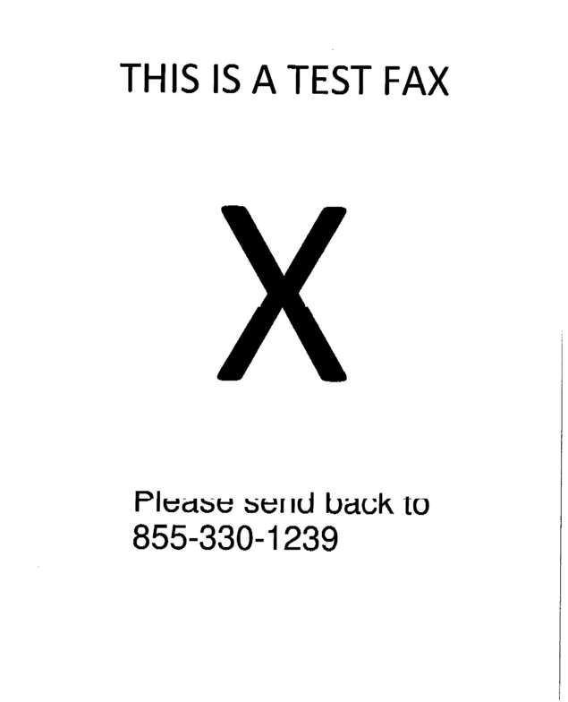 fax page