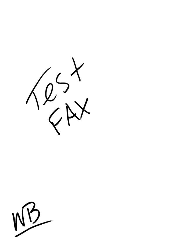 fax page