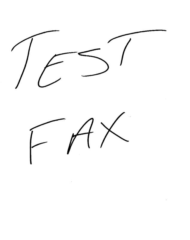 fax page