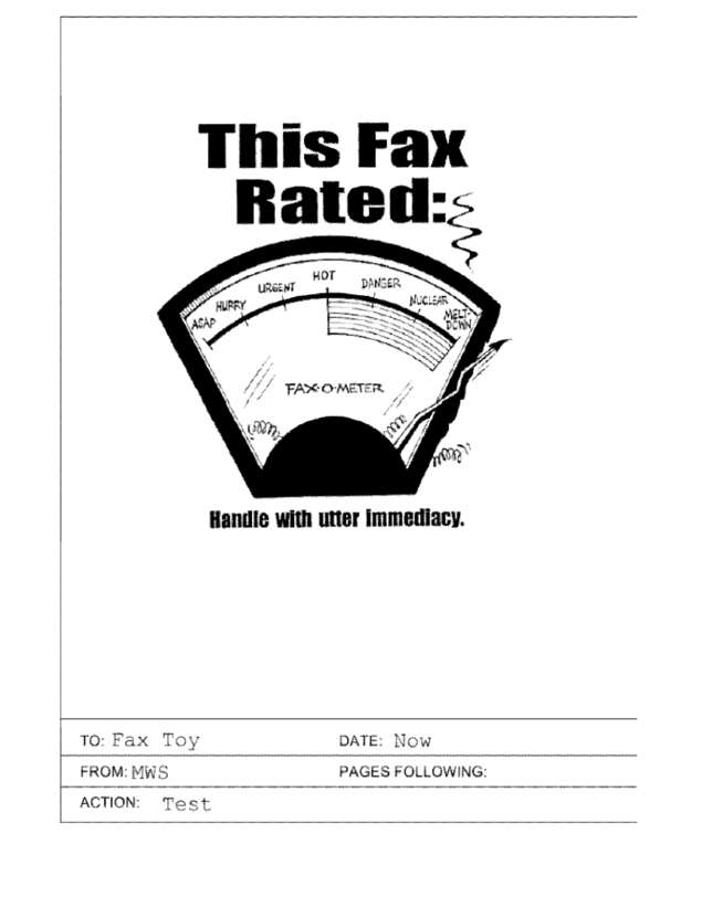 fax page