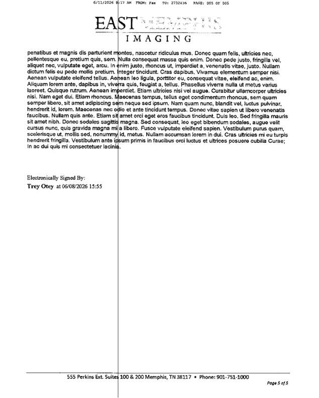 fax page