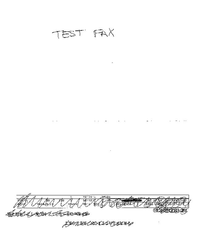 Fax page