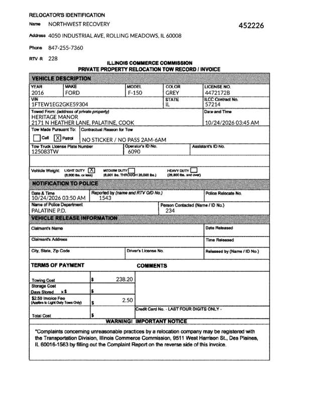 Fax page