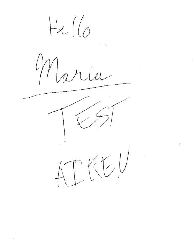 Fax page
