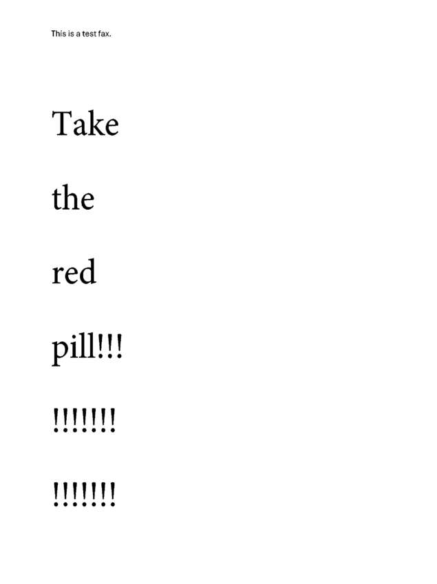fax page