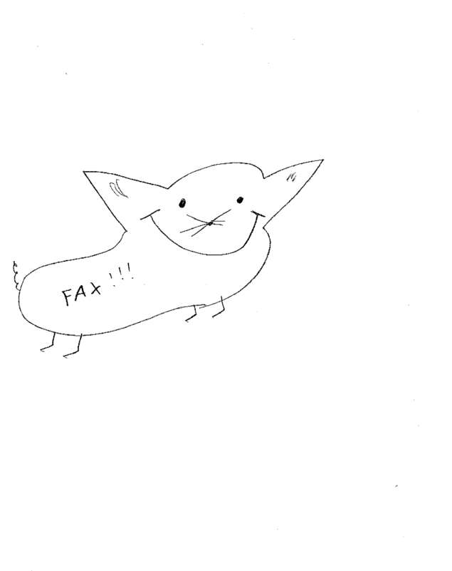 Fax page