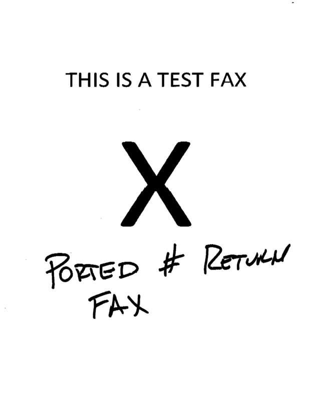 fax page