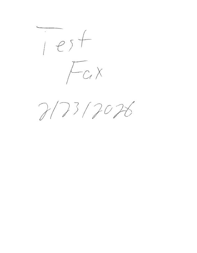 fax page