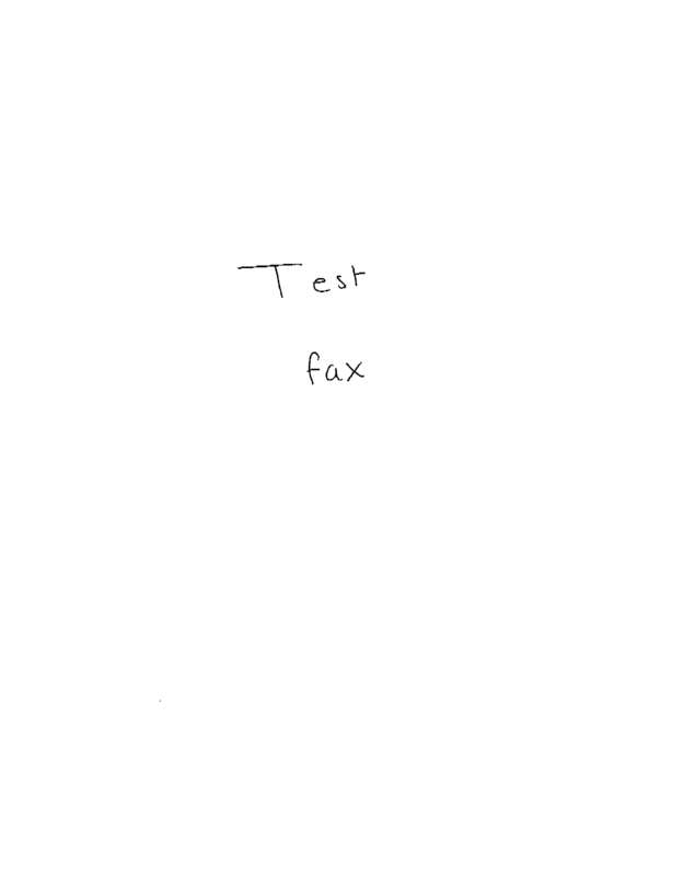 fax page