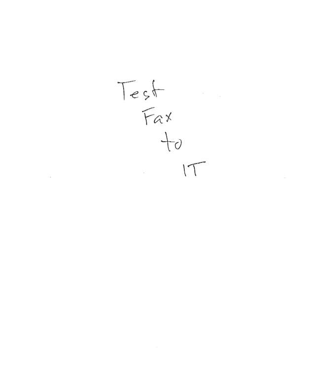 fax page