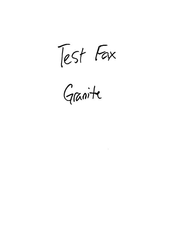 fax page