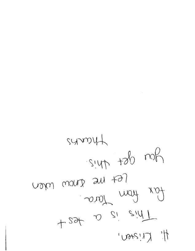Fax page