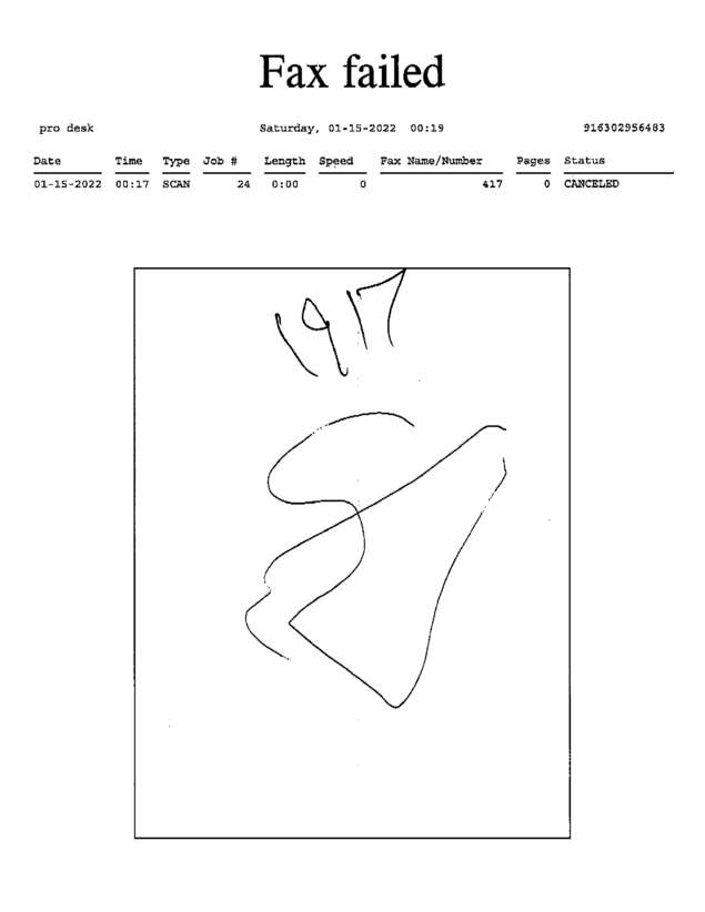 fax page