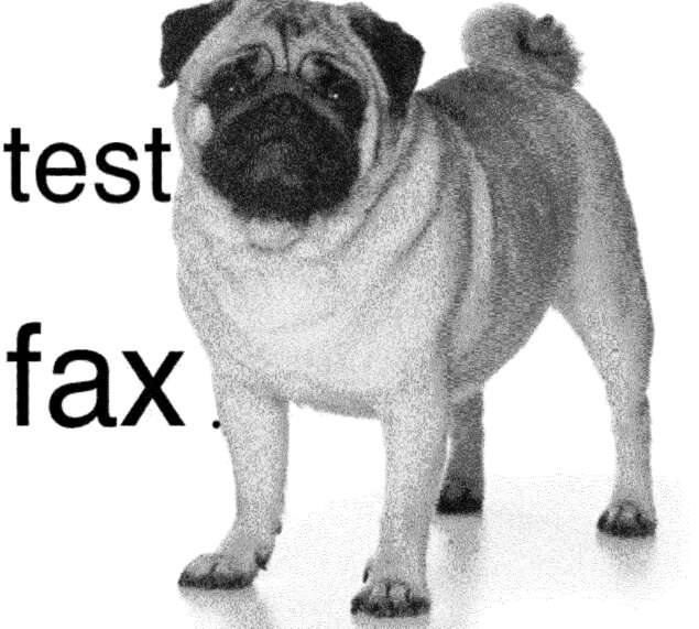 Fax page