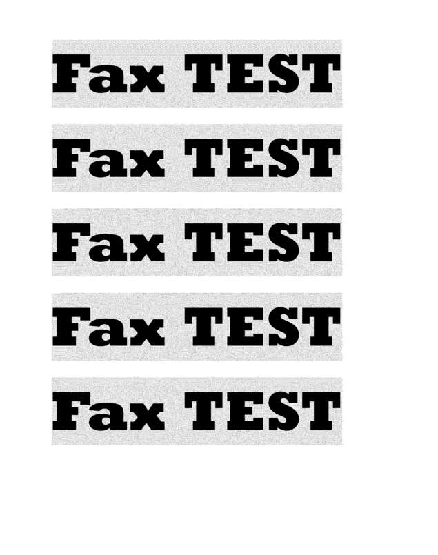 fax page