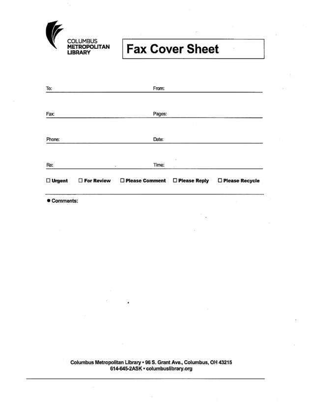 fax page