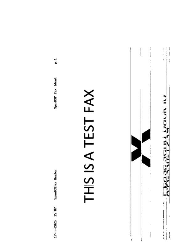 fax page