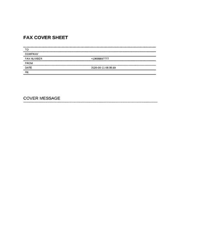 fax page