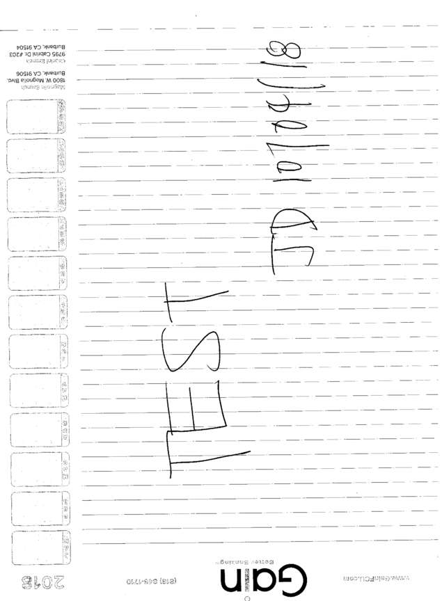 Fax page
