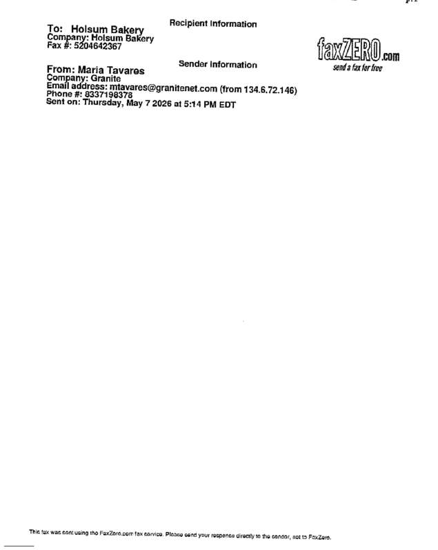 fax page