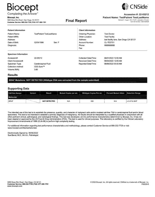Fax page