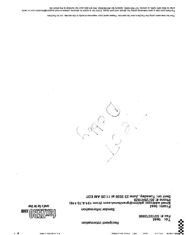 fax page