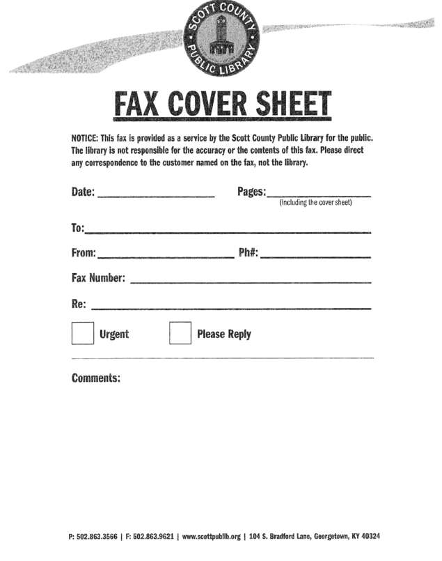 fax page