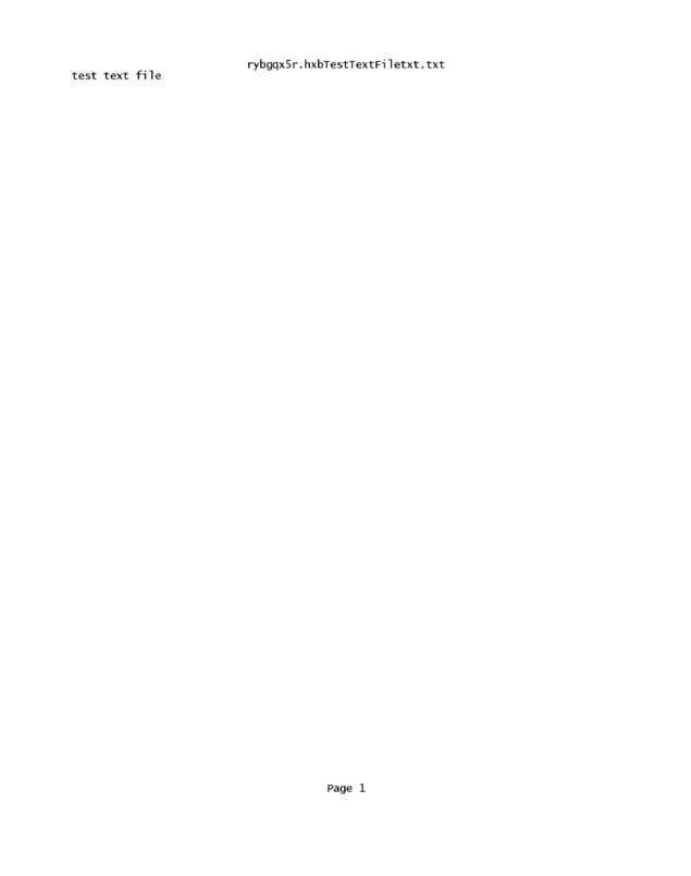 Fax page