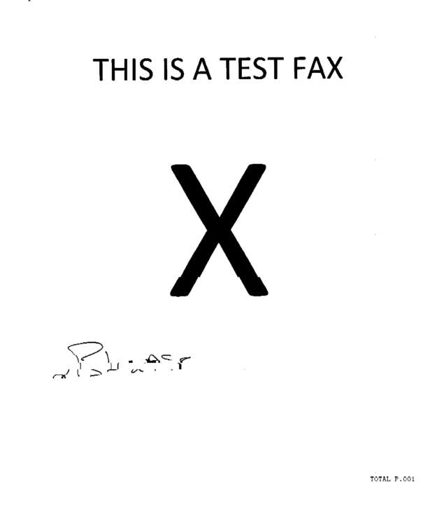 fax page