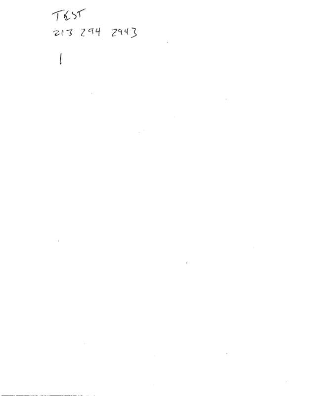 fax page