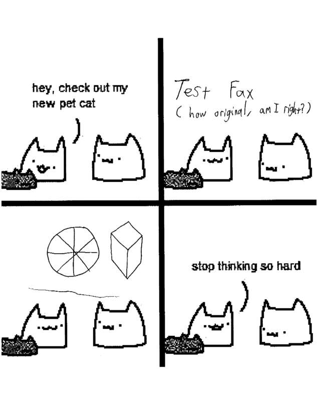 Fax page