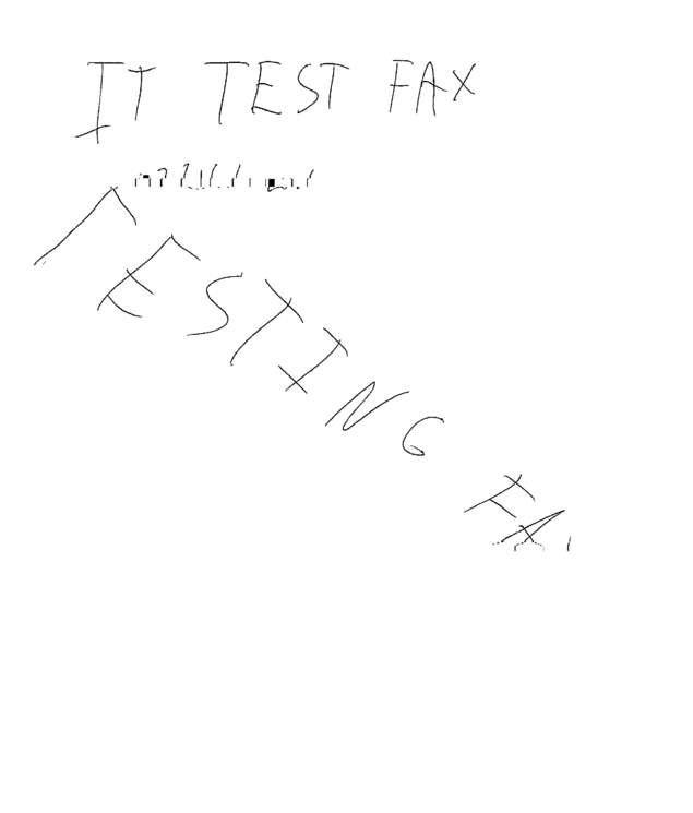fax page
