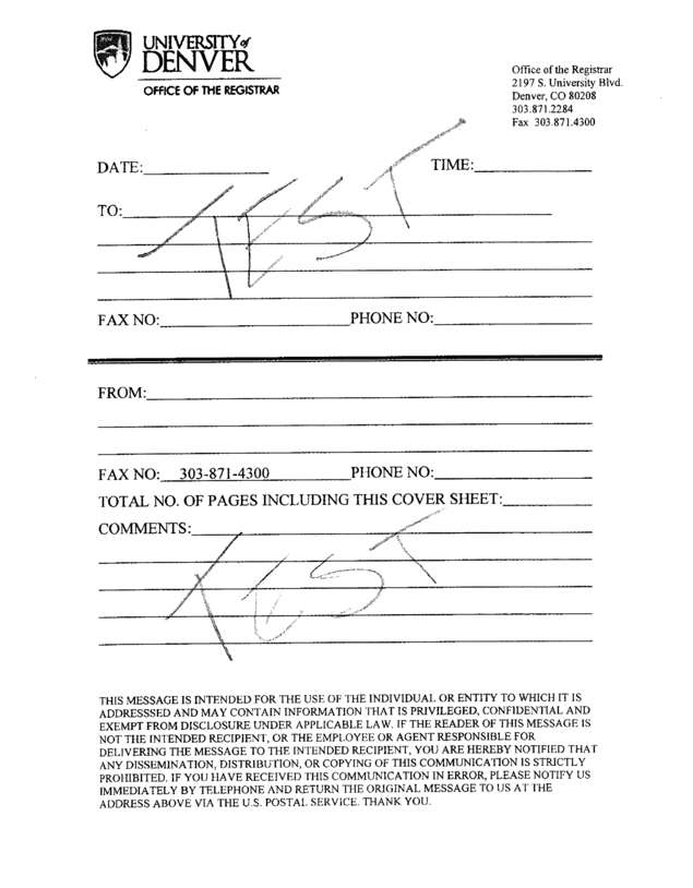 fax page