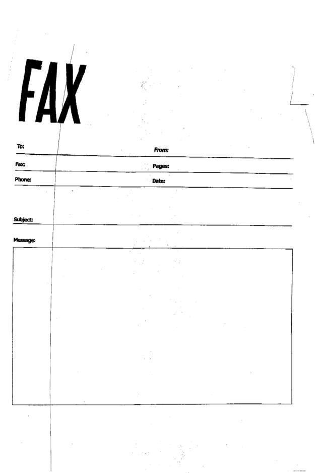 fax page