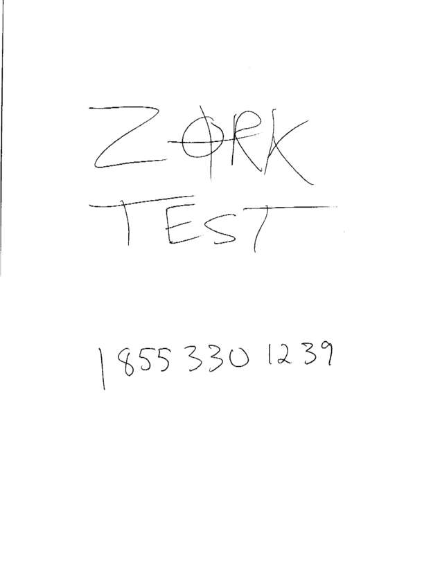 Fax page