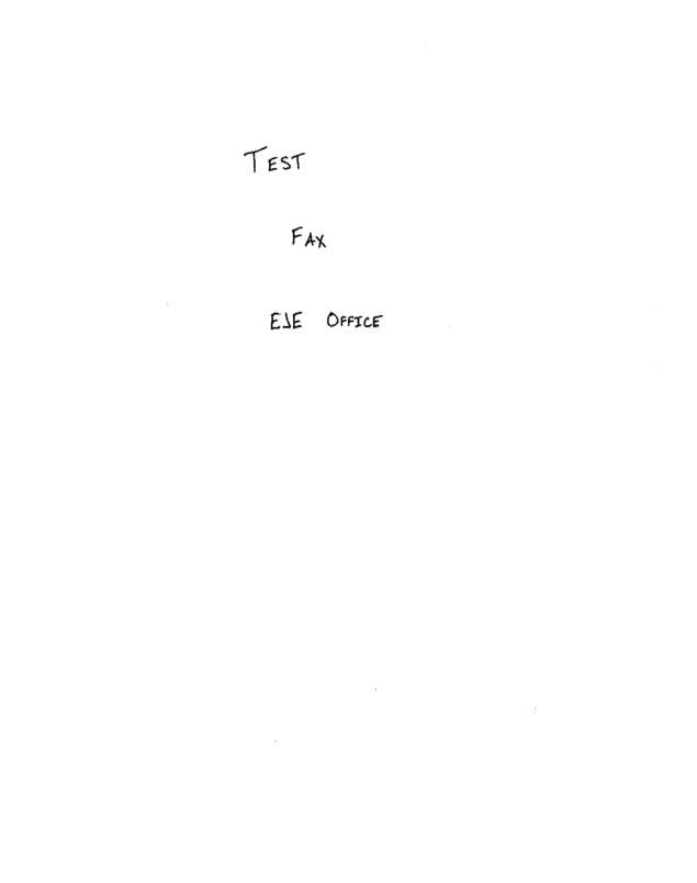 fax page